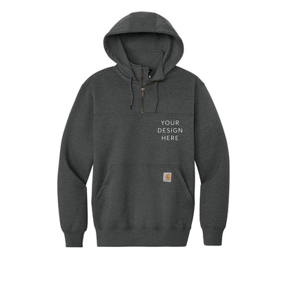 Carhartt Rain Defender Paxton Heavyweight Hooded Zip Mock Sweatshirt