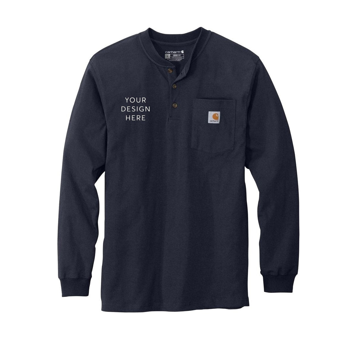 Carhartt Long Sleeve Henley T-Shirt