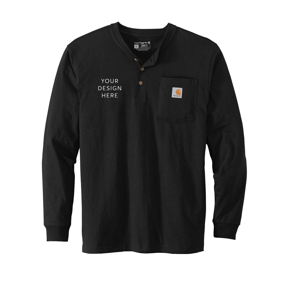 Carhartt Long Sleeve Henley T-Shirt