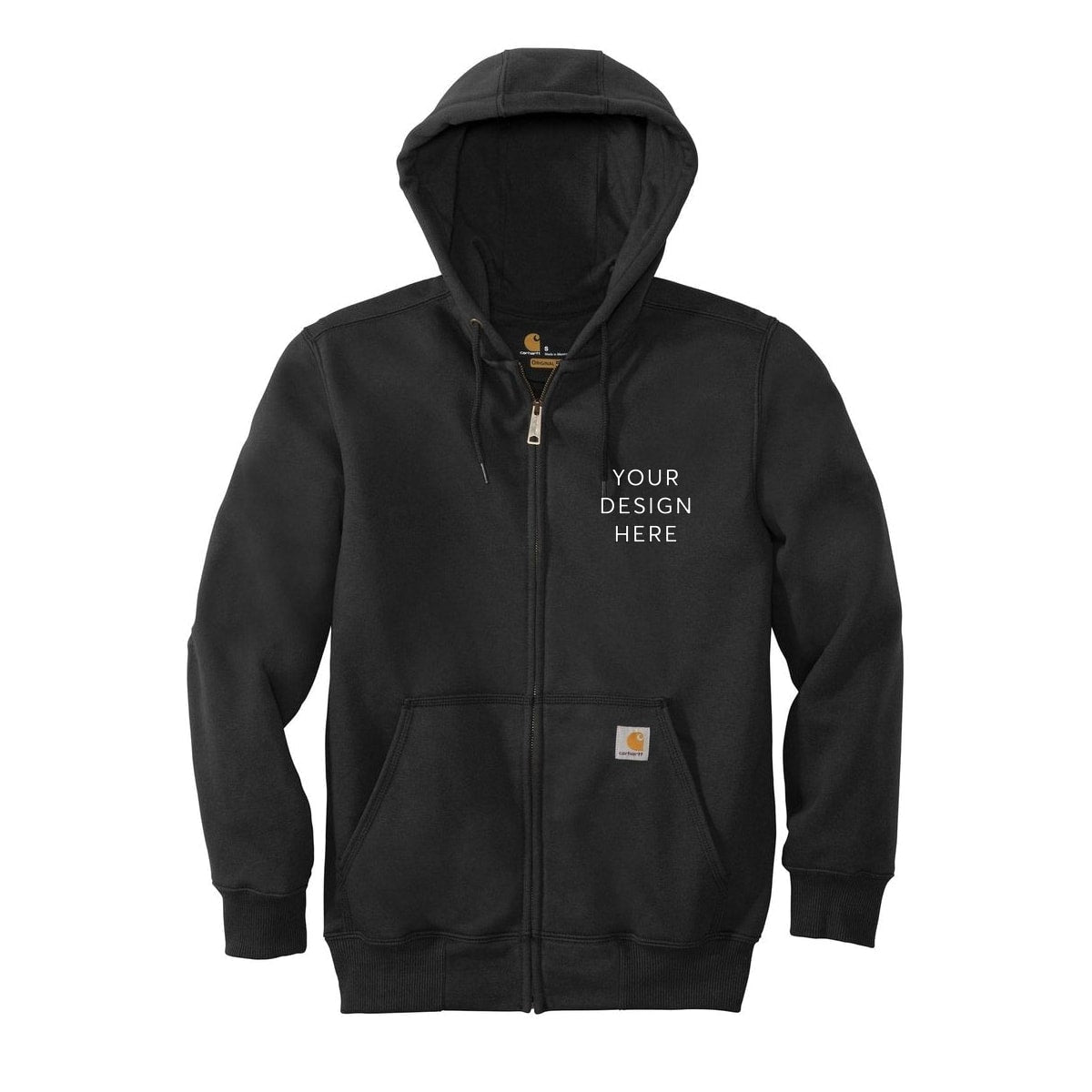 Carhartt Rain Defender Paxton Heavyweight Hooded Zip-Front Sweatshirt