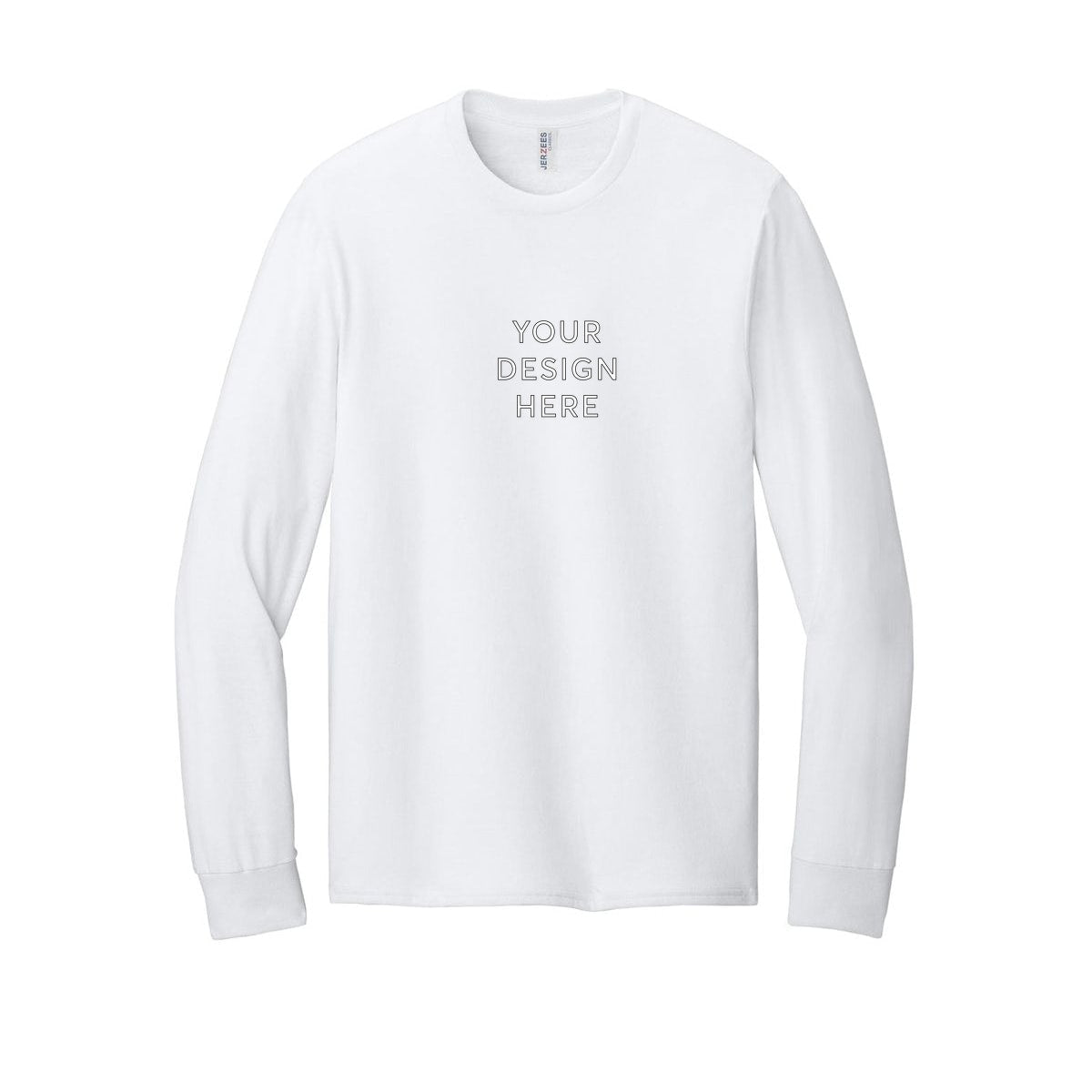 Jerzees Classics Unisex Cotton Long Sleeve T-Shirt