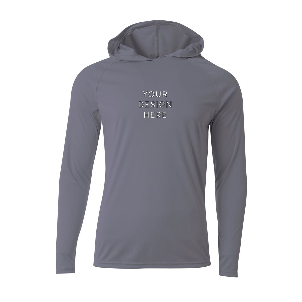 A4 Cooling Performance Long Sleeve Hooded Tee