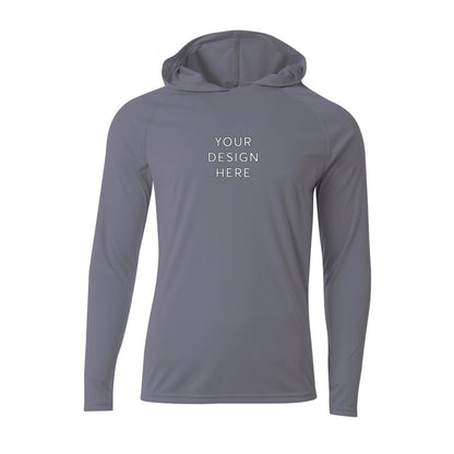 A4 Cooling Performance Long Sleeve Hooded Tee