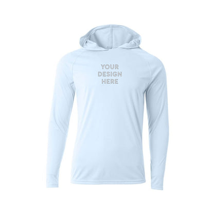 A4 Cooling Performance Long Sleeve Hooded Tee