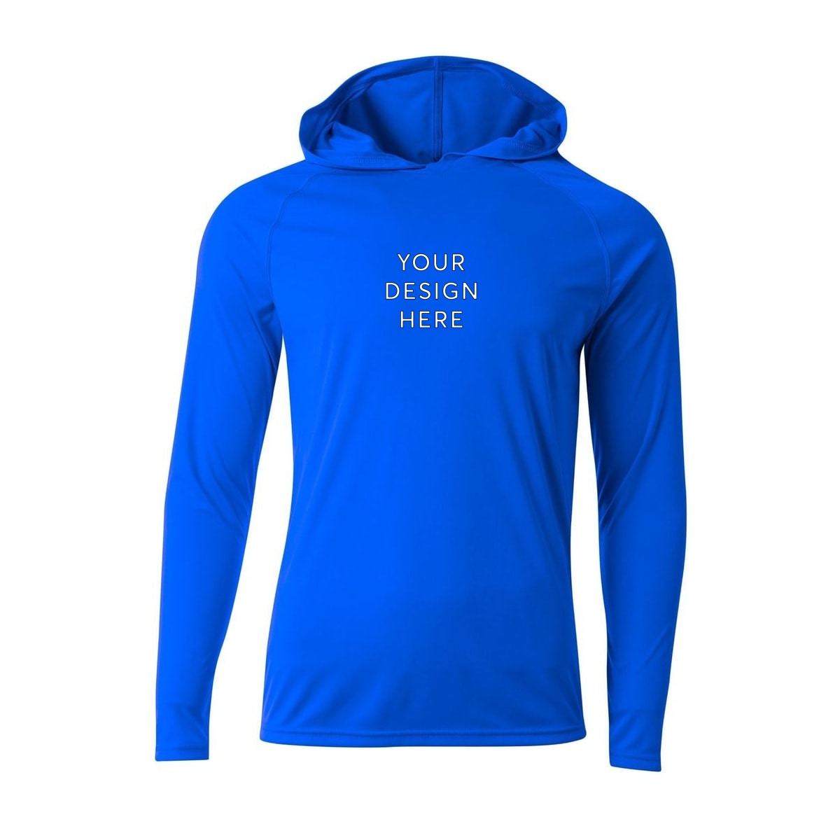 A4 Cooling Performance Long Sleeve Hooded Tee