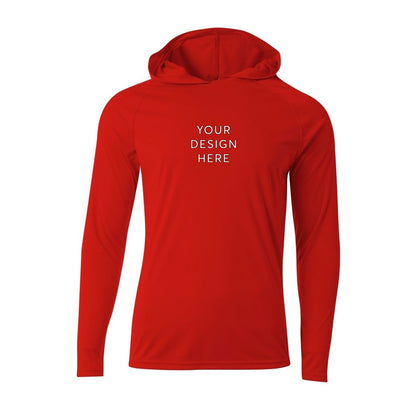A4 Cooling Performance Long Sleeve Hooded Tee
