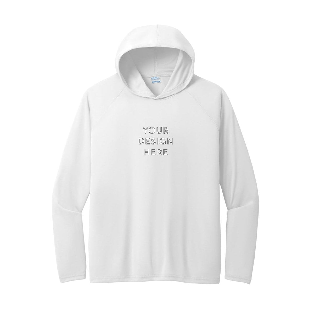 Port & Co Performance Pullover Hooded Tee