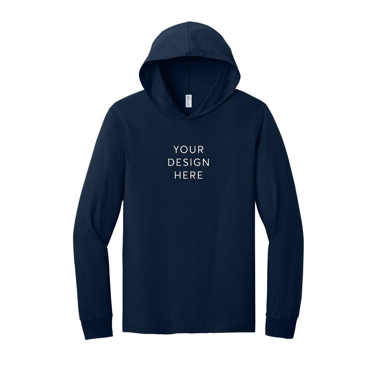 Jerzees Classics Unisex Cotton Long Sleeve Hooded T-Shirt