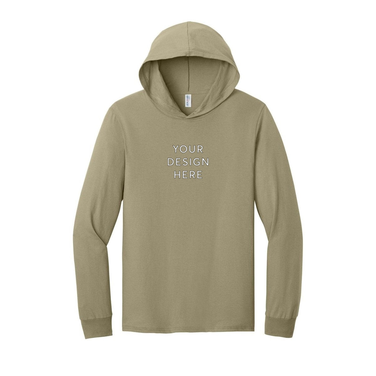 Jerzees Classics Unisex Cotton Long Sleeve Hooded T-Shirt