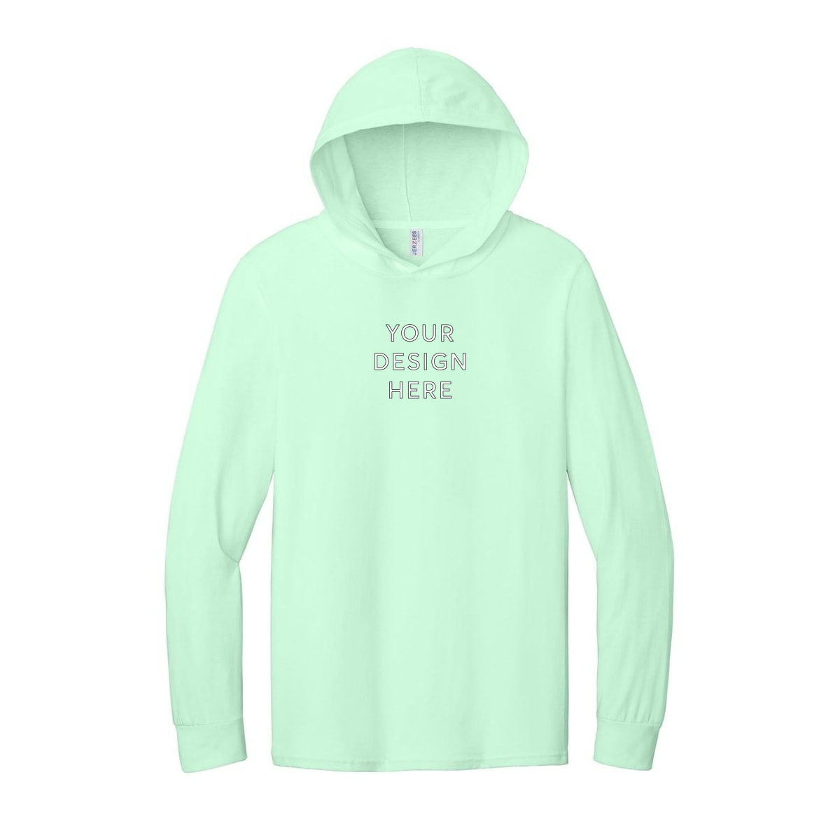 Jerzees Classics Unisex Cotton Long Sleeve Hooded T-Shirt