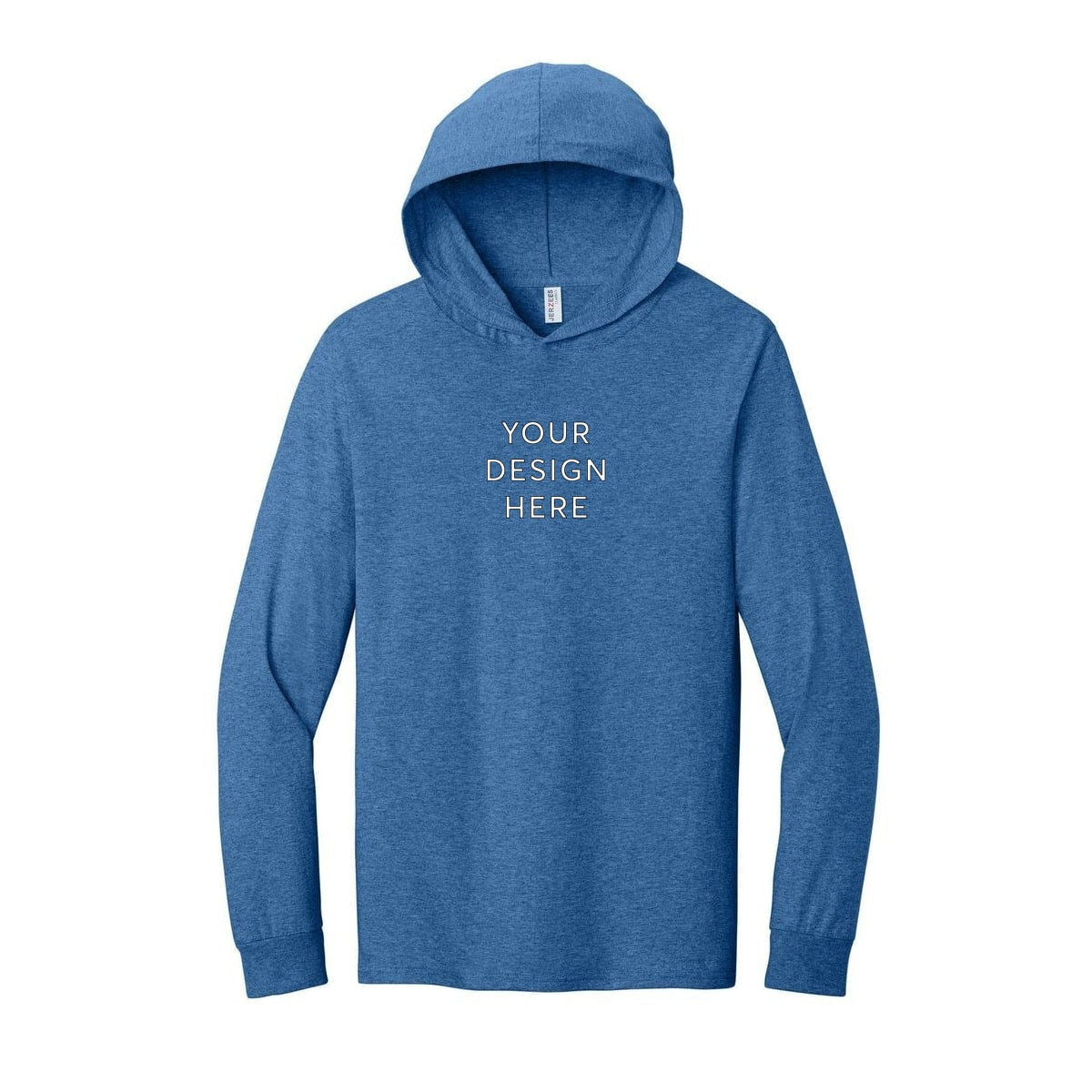 Jerzees Classics Unisex Cotton Long Sleeve Hooded T-Shirt