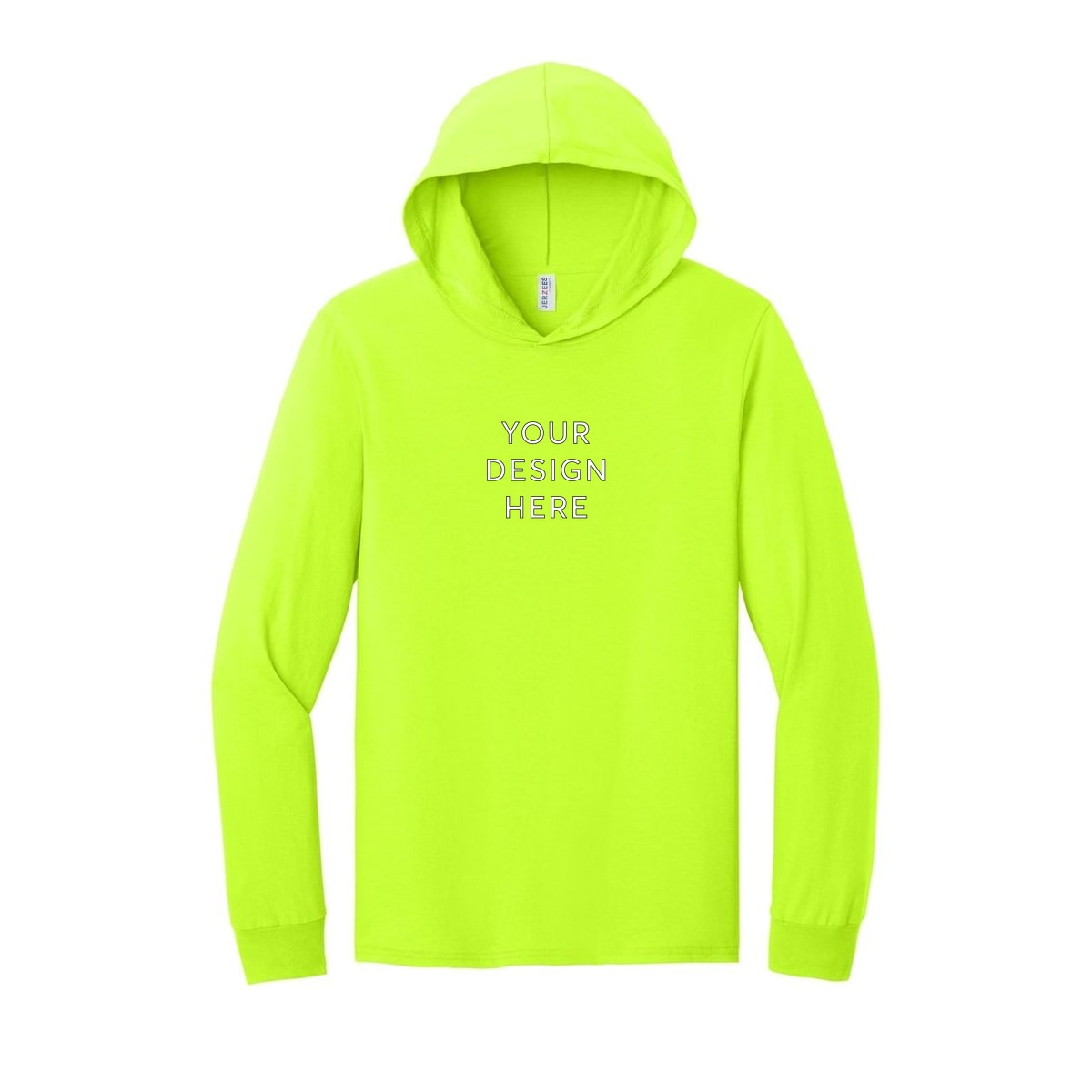 Jerzees Classics Unisex Cotton Long Sleeve Hooded T-Shirt