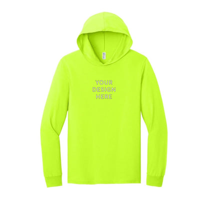 Jerzees Classics Unisex Cotton Long Sleeve Hooded T-Shirt