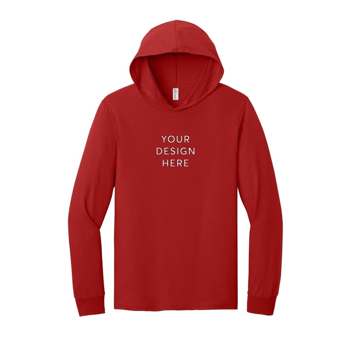 Jerzees Classics Unisex Cotton Long Sleeve Hooded T-Shirt