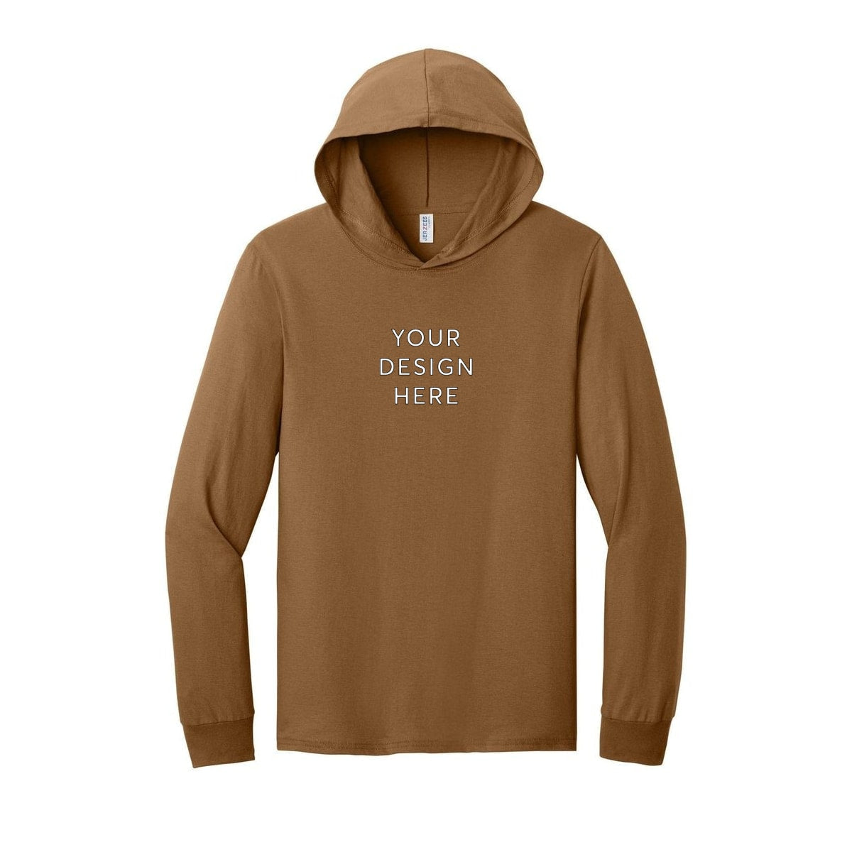 Jerzees Classics Unisex Cotton Long Sleeve Hooded T-Shirt