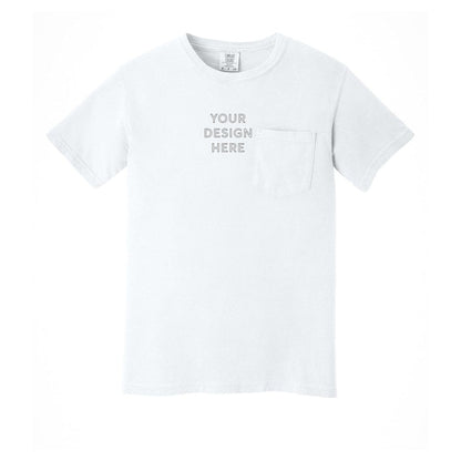 COMFORT COLORS Heavyweight Ring Spun Pocket Tee