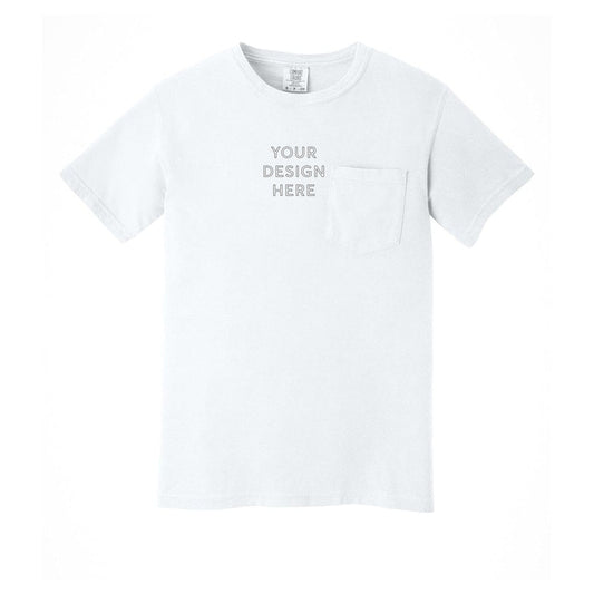 COMFORT COLORS Heavyweight Ring Spun Pocket Tee