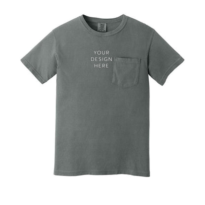 COMFORT COLORS Heavyweight Ring Spun Pocket Tee