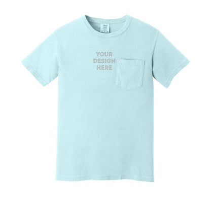 COMFORT COLORS Heavyweight Ring Spun Pocket Tee