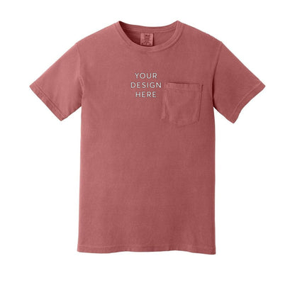 COMFORT COLORS Heavyweight Ring Spun Pocket Tee