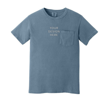 COMFORT COLORS Heavyweight Ring Spun Pocket Tee