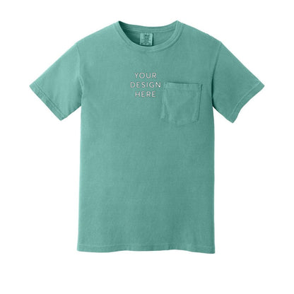 COMFORT COLORS Heavyweight Ring Spun Pocket Tee