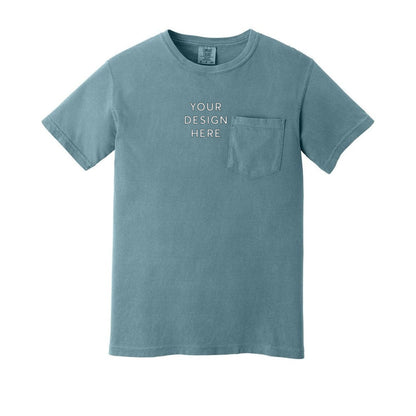 COMFORT COLORS Heavyweight Ring Spun Pocket Tee