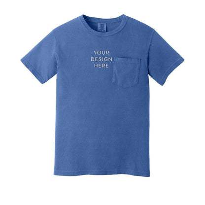 COMFORT COLORS Heavyweight Ring Spun Pocket Tee