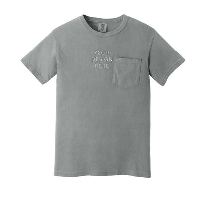 COMFORT COLORS Heavyweight Ring Spun Pocket Tee