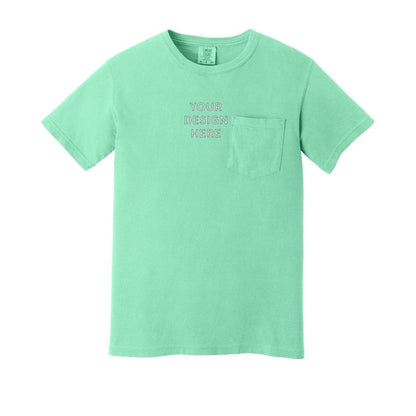 COMFORT COLORS Heavyweight Ring Spun Pocket Tee