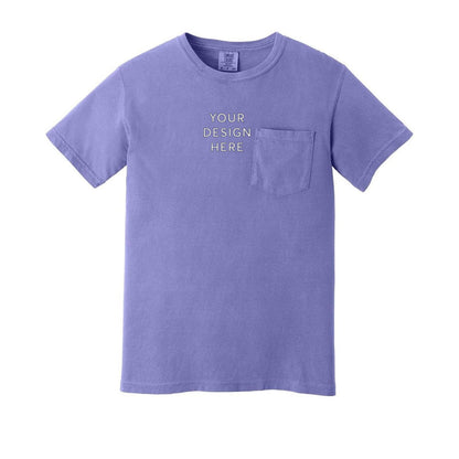 COMFORT COLORS Heavyweight Ring Spun Pocket Tee