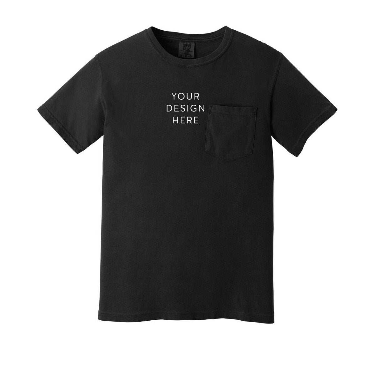 COMFORT COLORS Heavyweight Ring Spun Pocket Tee