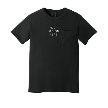 COMFORT COLORS Heavyweight Ring Spun Pocket Tee