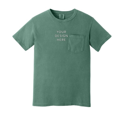 COMFORT COLORS Heavyweight Ring Spun Pocket Tee