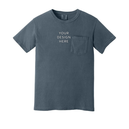 COMFORT COLORS Heavyweight Ring Spun Pocket Tee