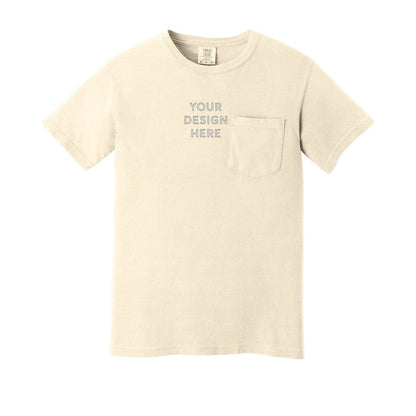 COMFORT COLORS Heavyweight Ring Spun Pocket Tee