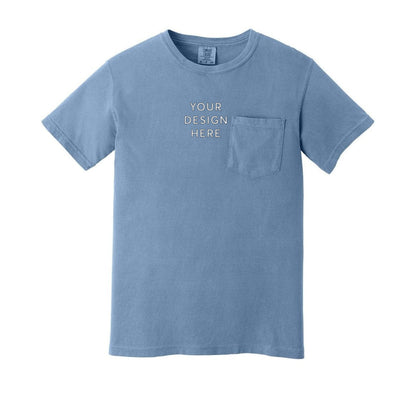 COMFORT COLORS Heavyweight Ring Spun Pocket Tee