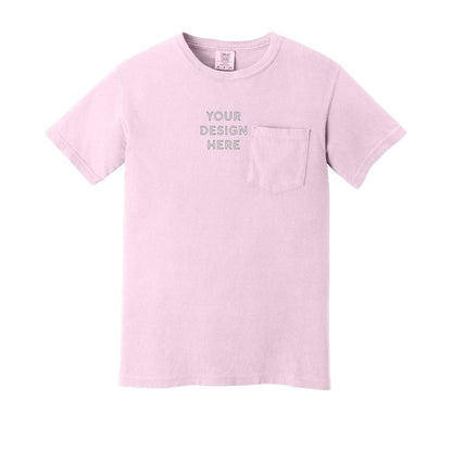 COMFORT COLORS Heavyweight Ring Spun Pocket Tee