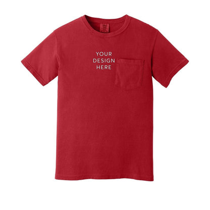 COMFORT COLORS Heavyweight Ring Spun Pocket Tee