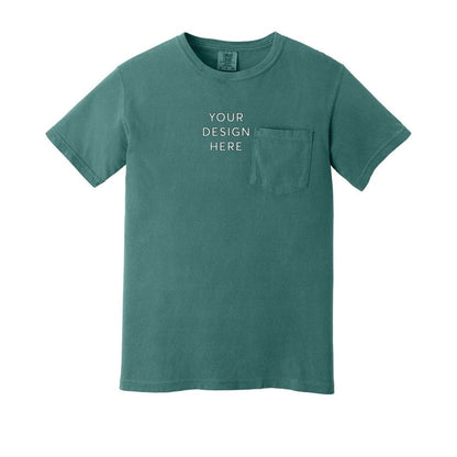 COMFORT COLORS Heavyweight Ring Spun Pocket Tee
