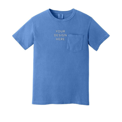 COMFORT COLORS Heavyweight Ring Spun Pocket Tee