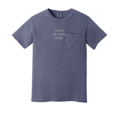 COMFORT COLORS Heavyweight Ring Spun Pocket Tee