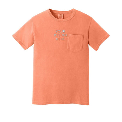 COMFORT COLORS Heavyweight Ring Spun Pocket Tee