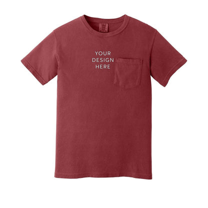 COMFORT COLORS Heavyweight Ring Spun Pocket Tee