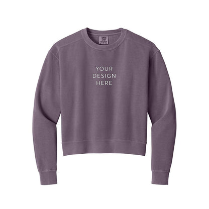 Comfort Colors Women's Mid-Length Crewneck Sweatshirt
