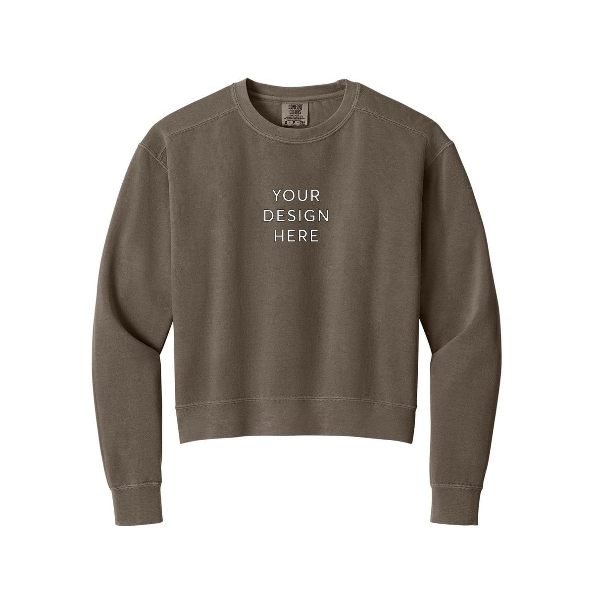 Comfort Colors Women's Mid-Length Crewneck Sweatshirt