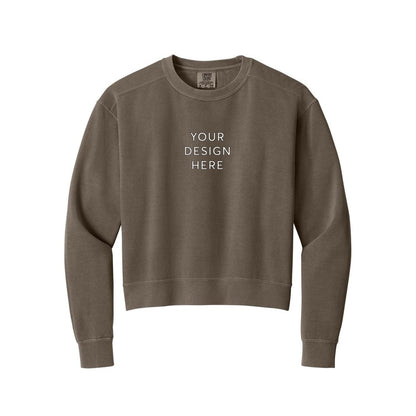 Comfort Colors Women's Mid-Length Crewneck Sweatshirt