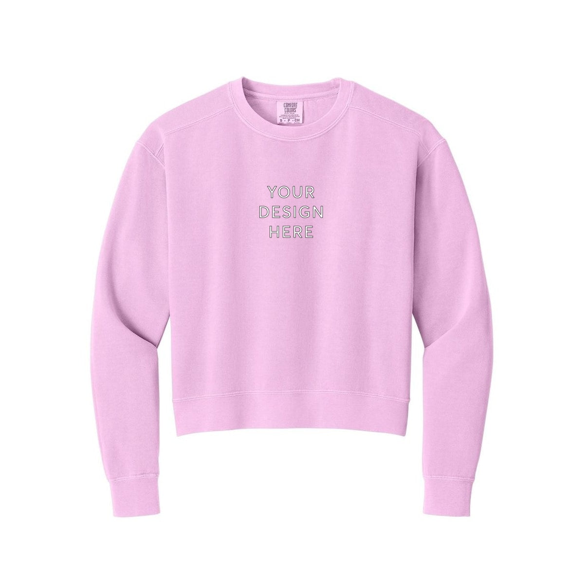 Comfort Colors Women's Mid-Length Crewneck Sweatshirt