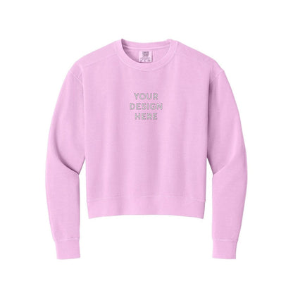 Comfort Colors Women's Mid-Length Crewneck Sweatshirt