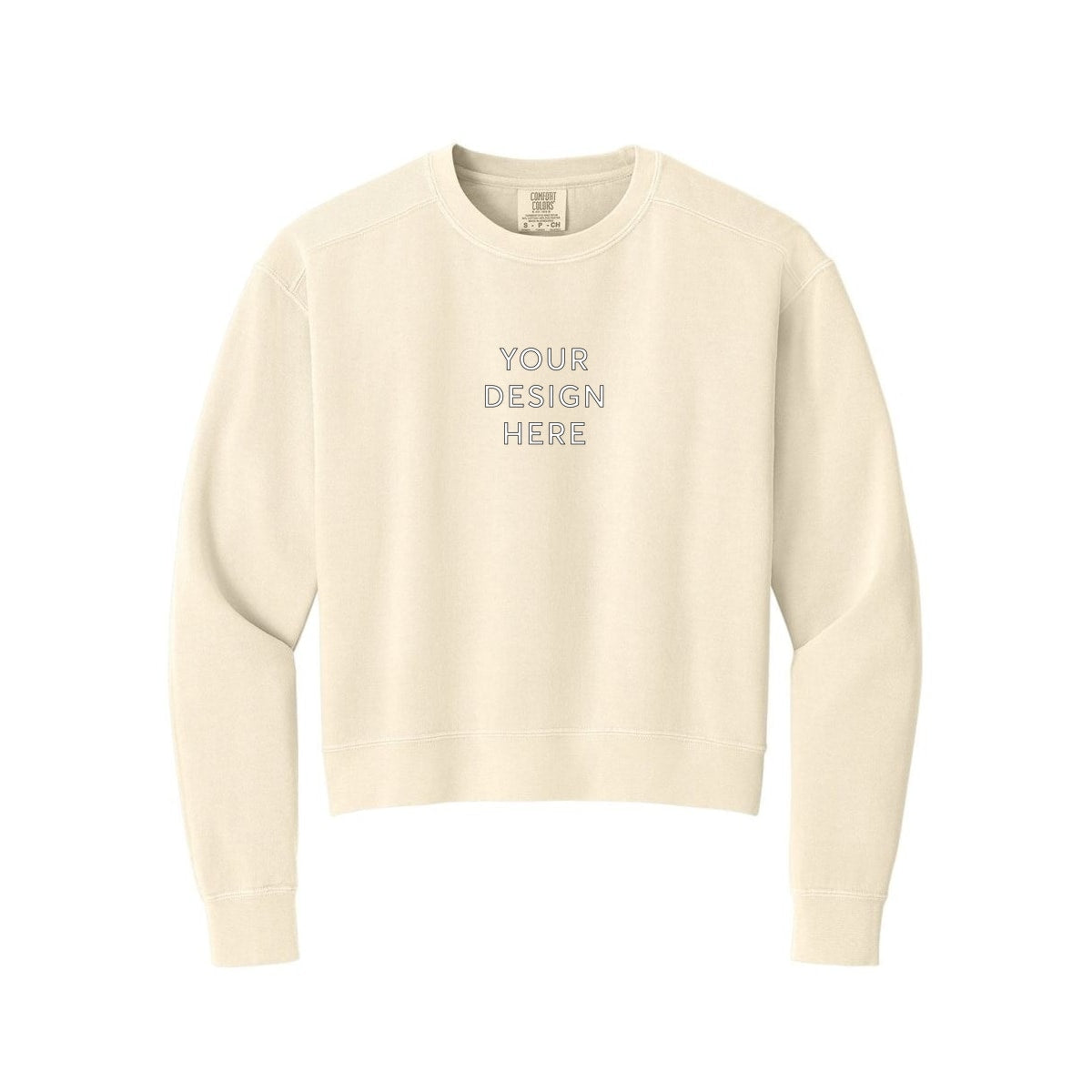 Comfort Colors Women's Mid-Length Crewneck Sweatshirt